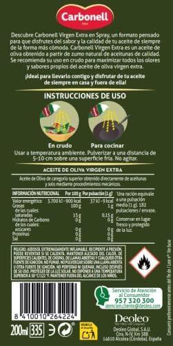 Aceite Extra Virgen Carbonell Spray 200 ml