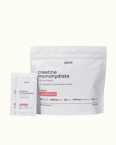 Creatina Monohidratada PLENTI + (30 Porciones)