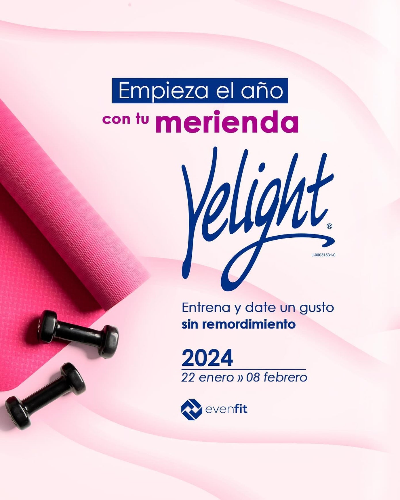 Gelatina Yelight sabor a Fresa 12 g