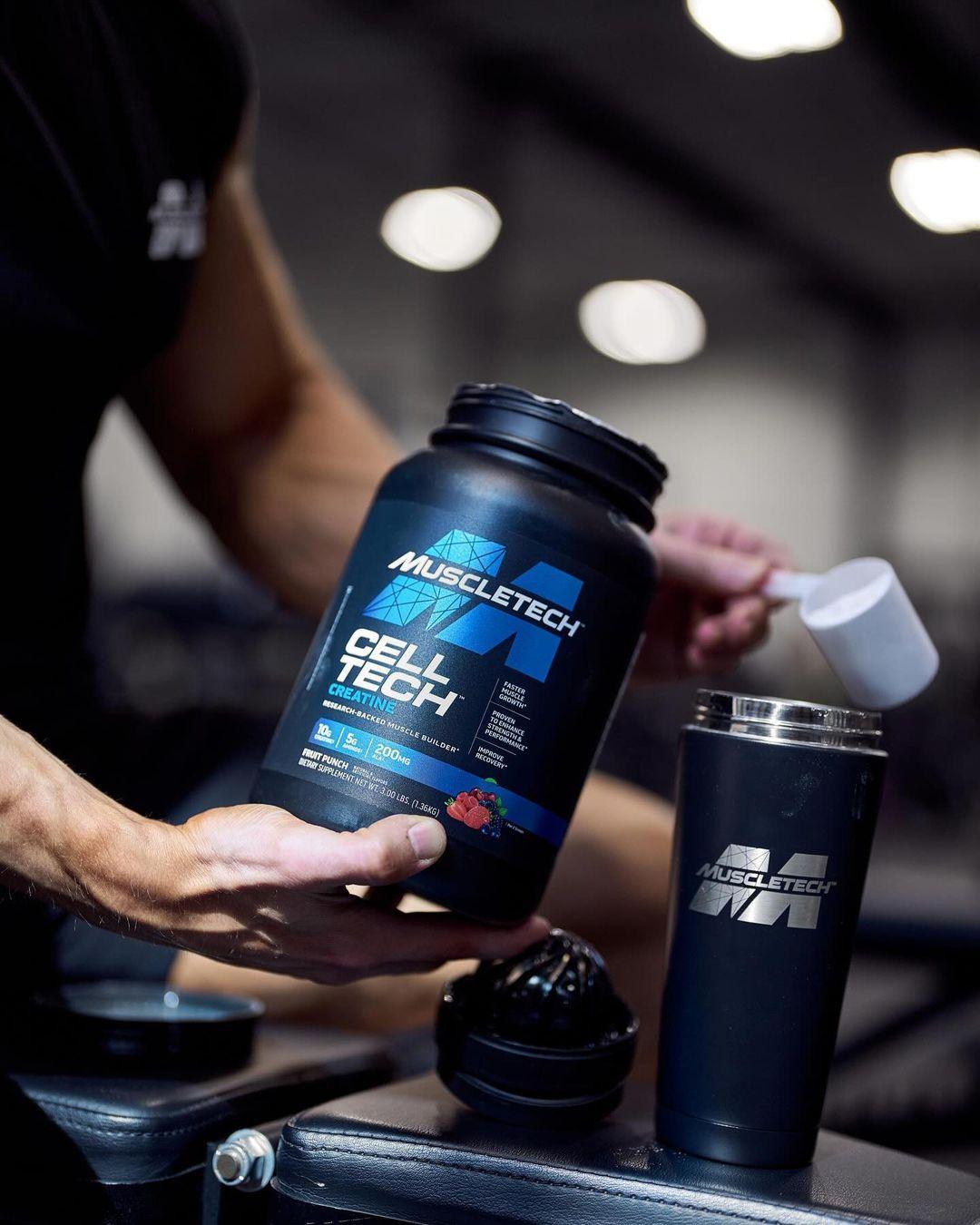 Creatina MuscleTech Cell Tech Perfomance Series   Fruit Punch   3 LB