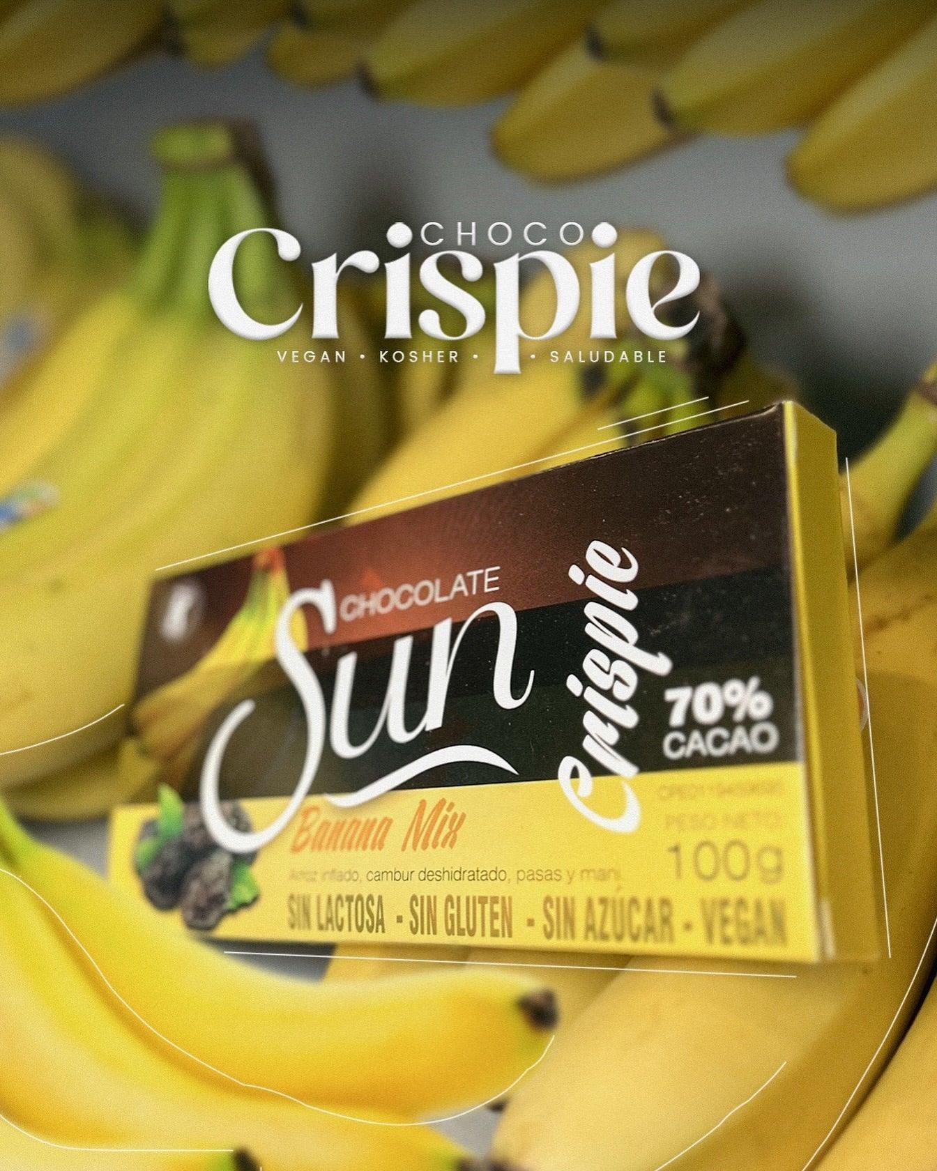 Chocolate Crispie BANANA MIX SUN 100 g