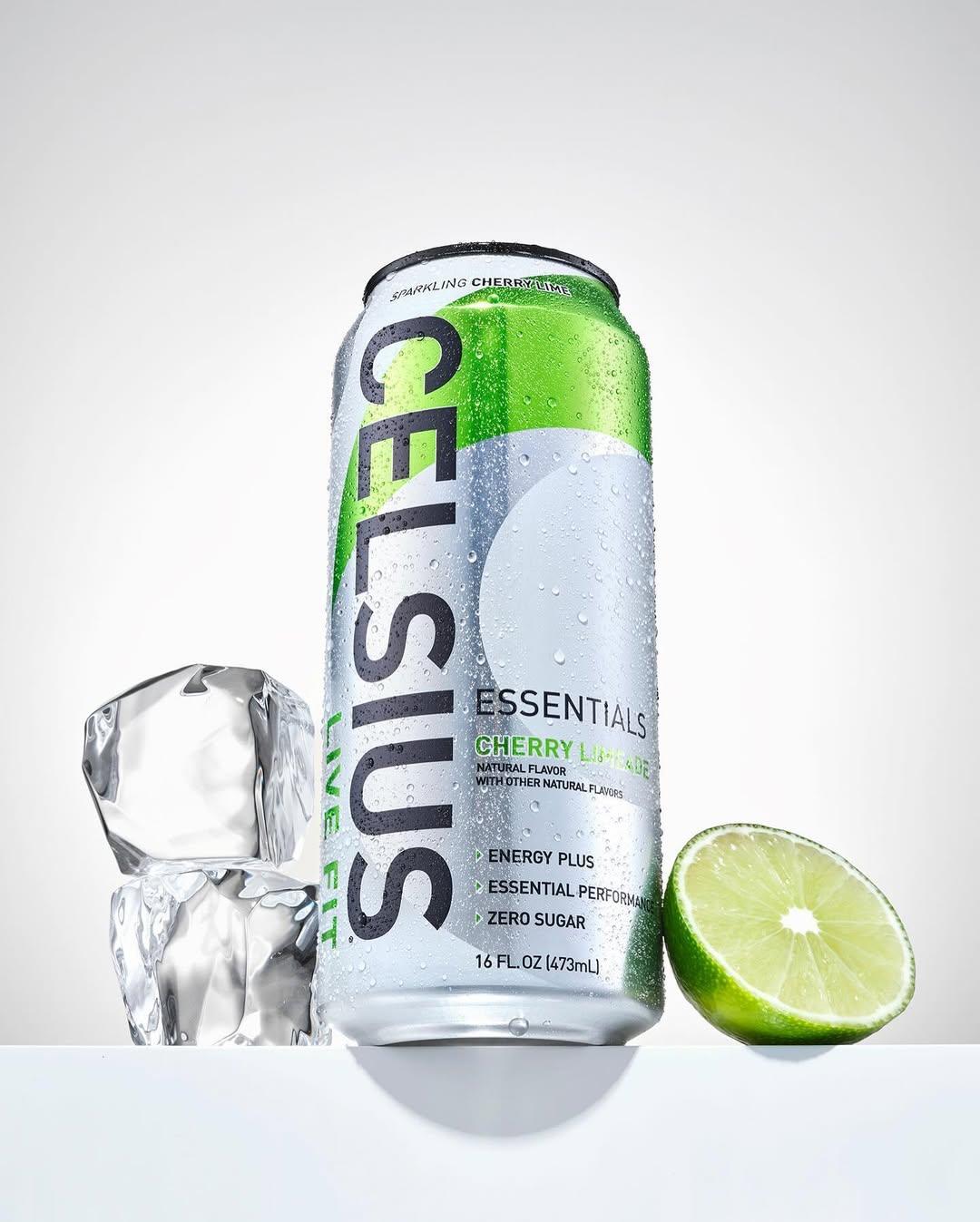 BEBIDA CELSIUS ESSENTIALS CHERRY LIMEADE