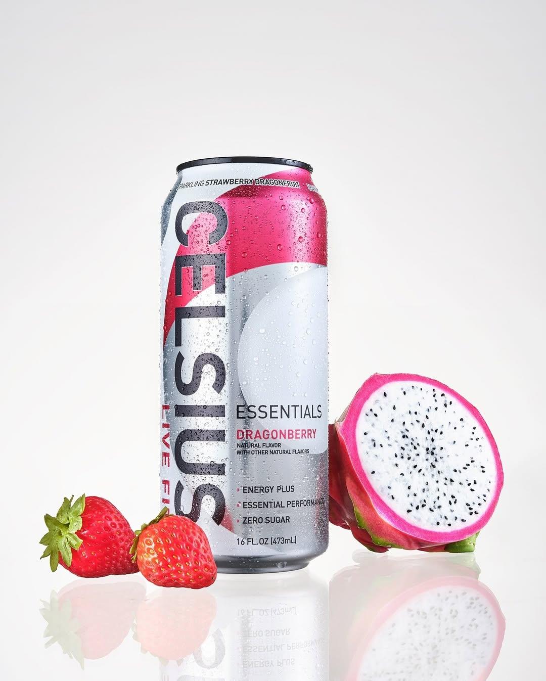 BEBIDA CELSIUS ESSENTIALS DRAGONBERRY