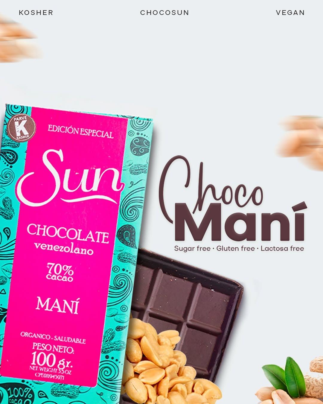 Chocolate SUN Edición Especial MANI 100 g
