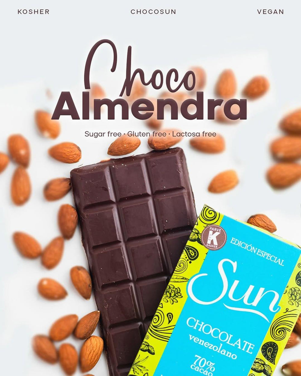 Chocolate SUN Edición Especial ALMENDRA 100 g