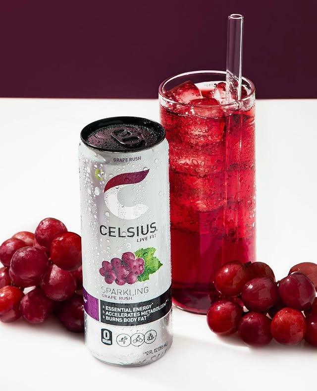 BEBIDA CELSIUS LIVE FIT SPARKLING Grape Rush 355ML