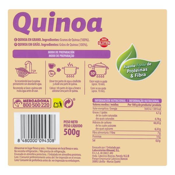 Quinoa Hacendado 500 g
