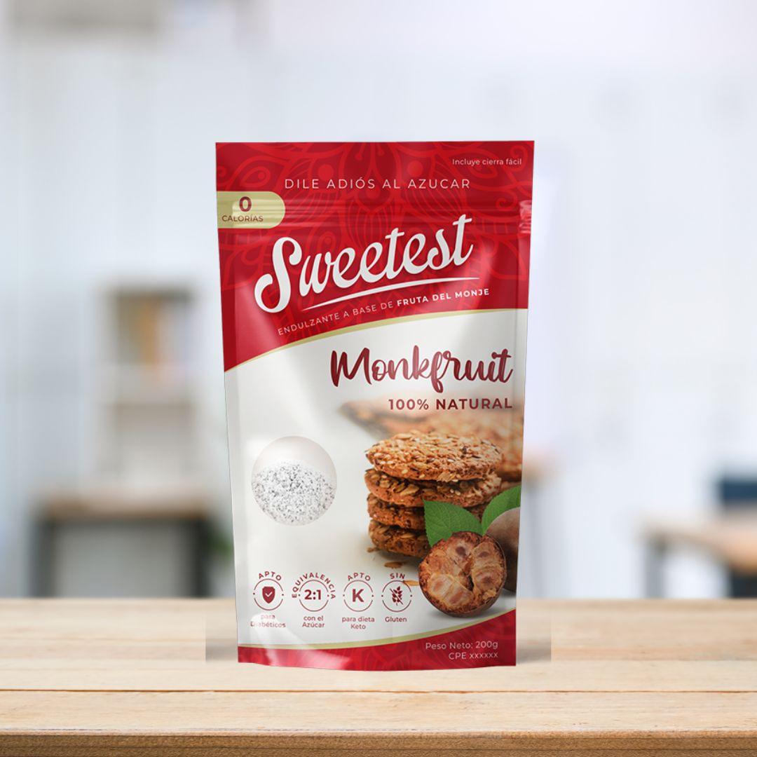 SWEETEST Edulcorante MONKFRUIT 200 G