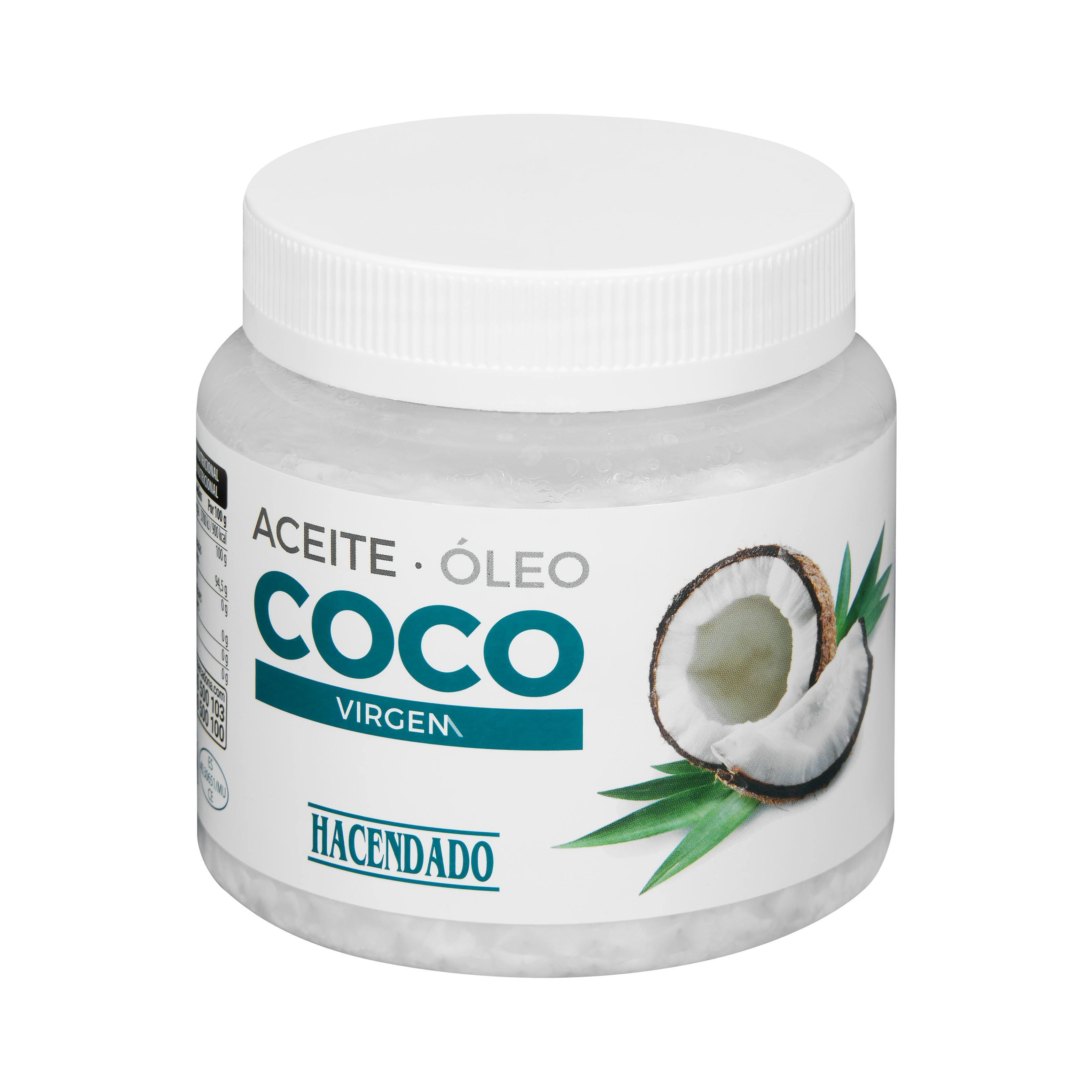 Aceite de Coco Virgen Hacendado 450 ml