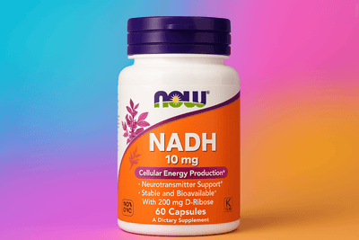 NOW NADH 10 mg Cellular Energy Production   60 Softgels