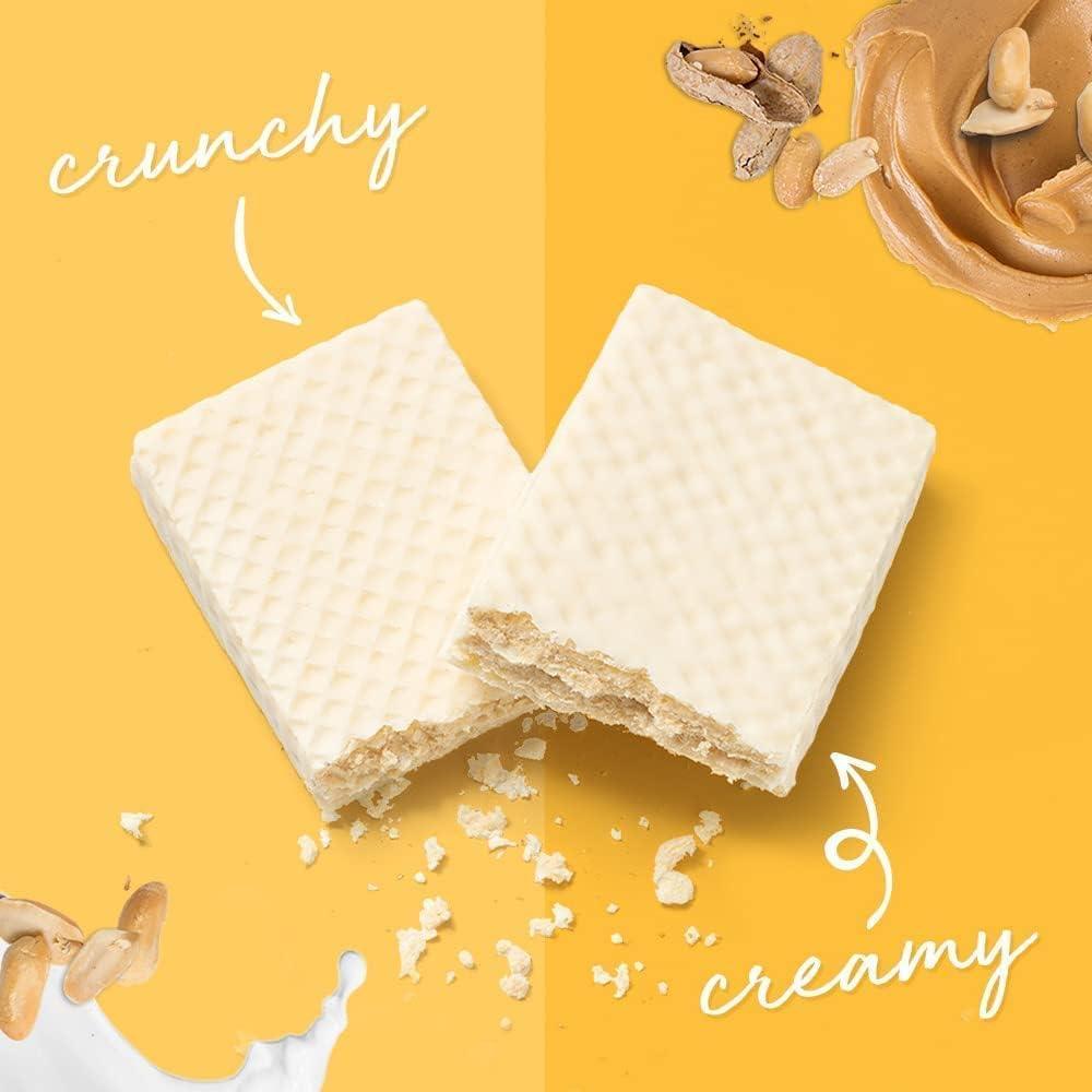 Barrita de Proteína Power Crunch Energy   Crema Peanut Butter