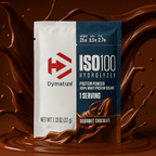 Proteína Dymatize ISO 100 Gourmet Chocolate Sobre individual