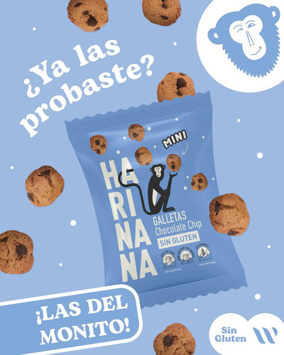 HARINANA Galletas MINI Chocolate Chip 40 g