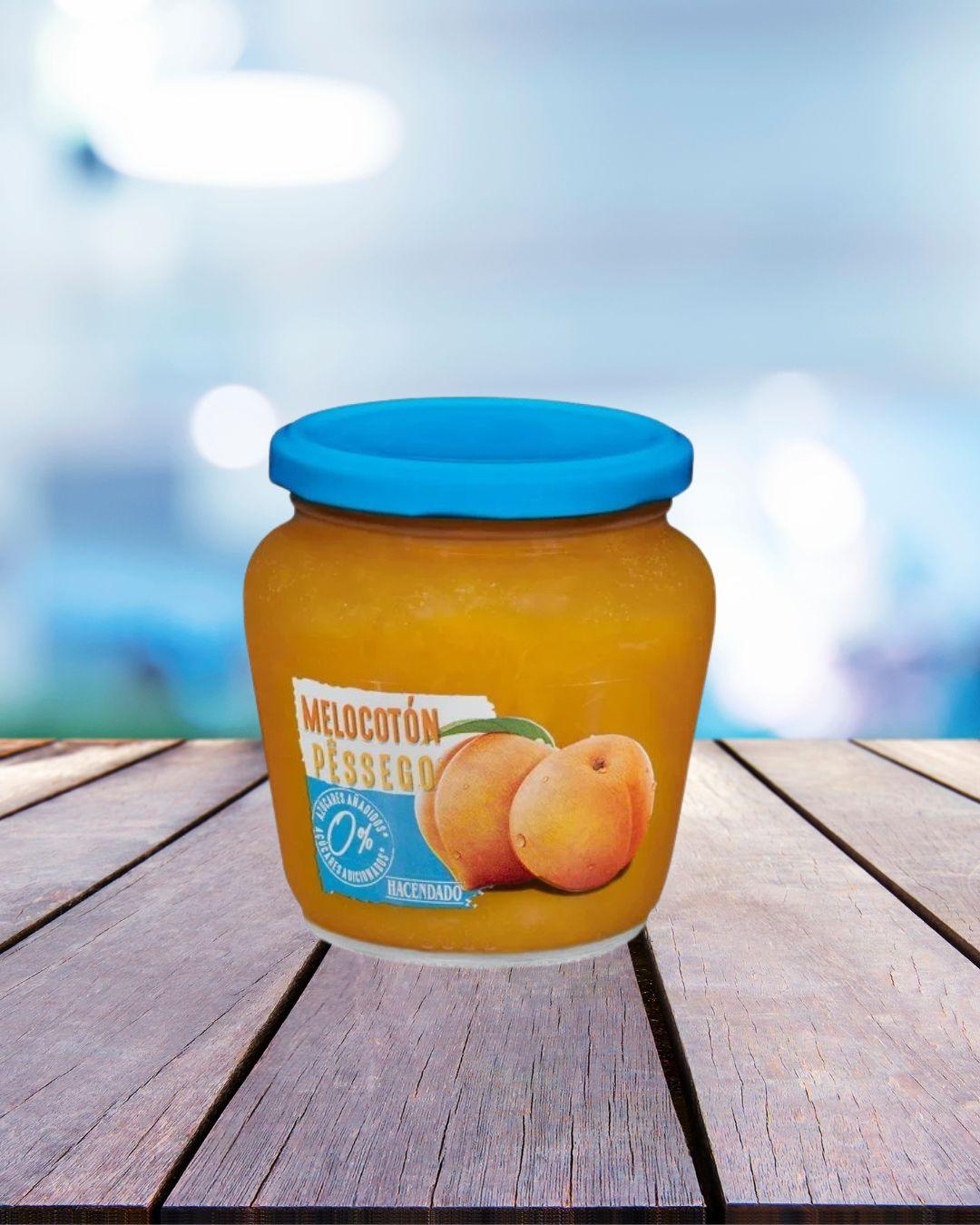 Mermelada Hacendado Melocotón 0% Azúcar   380 g