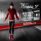 Cuerda de Saltar K6 Apolo V Ajustable Rojo