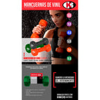Mancuerna de Vinil K6 1Lb UNIDAD