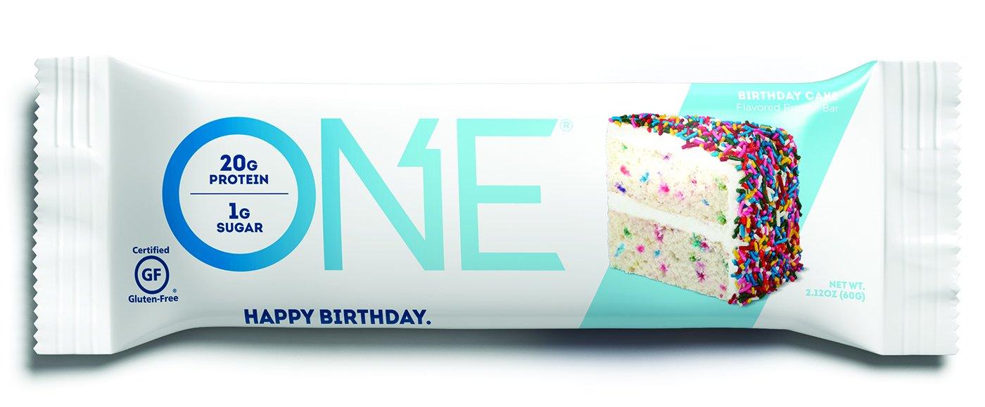 Barrita One de Proteína   Birthday Cake