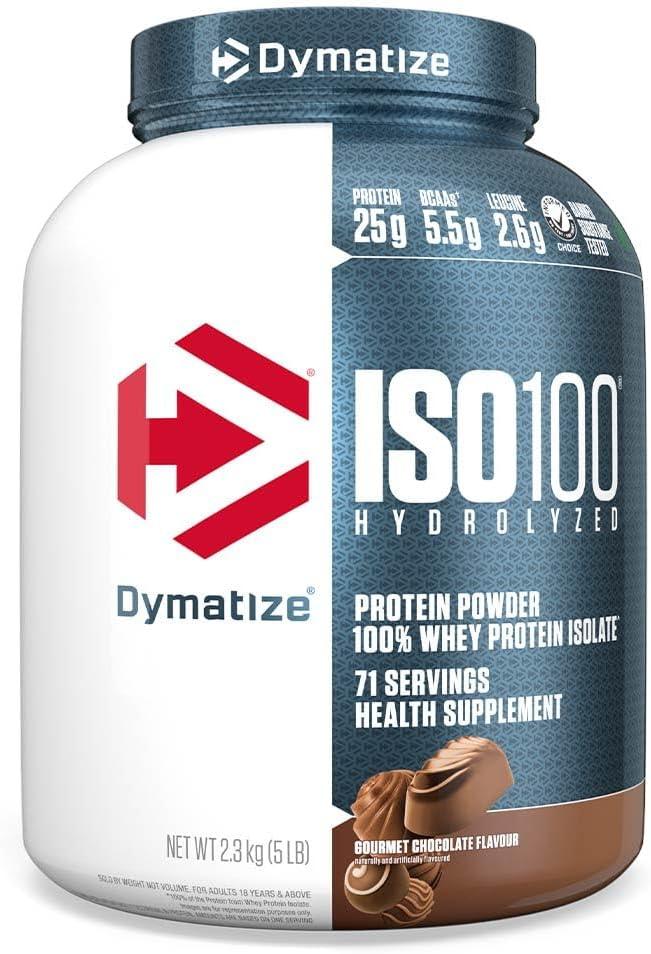 Dymatize ISO 100   5 lb   Gourmet Chocolate