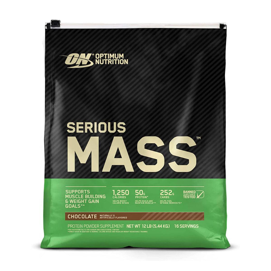 Optimum Nutrition Serious Mass   12 Lb   Chocolate