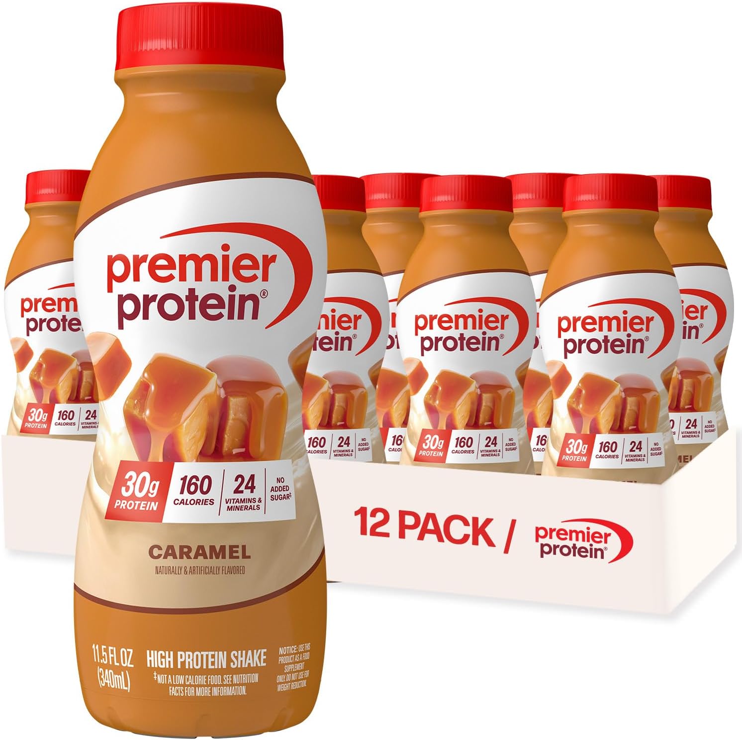 Premier Protein Shake Proteina preparada-  Caramel