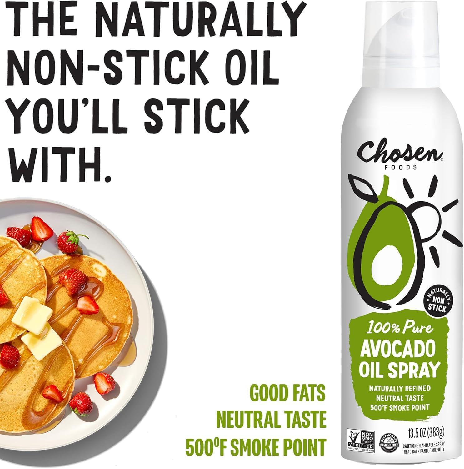 Aceite de Aguacate en Spray Chosen Foods 227 g