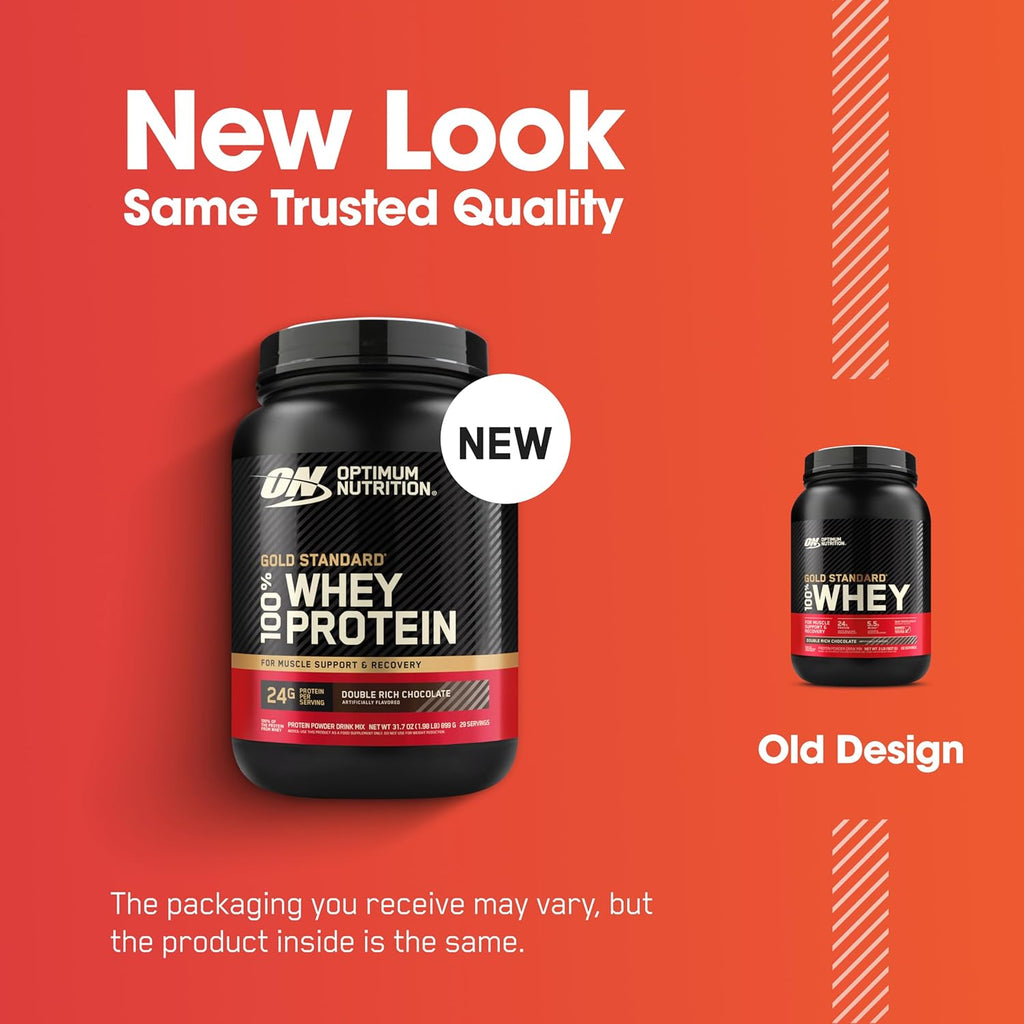 Proteína Optimum Nutrition 100% Whey Gold Standard 2 lb   Double Rich Chocolate