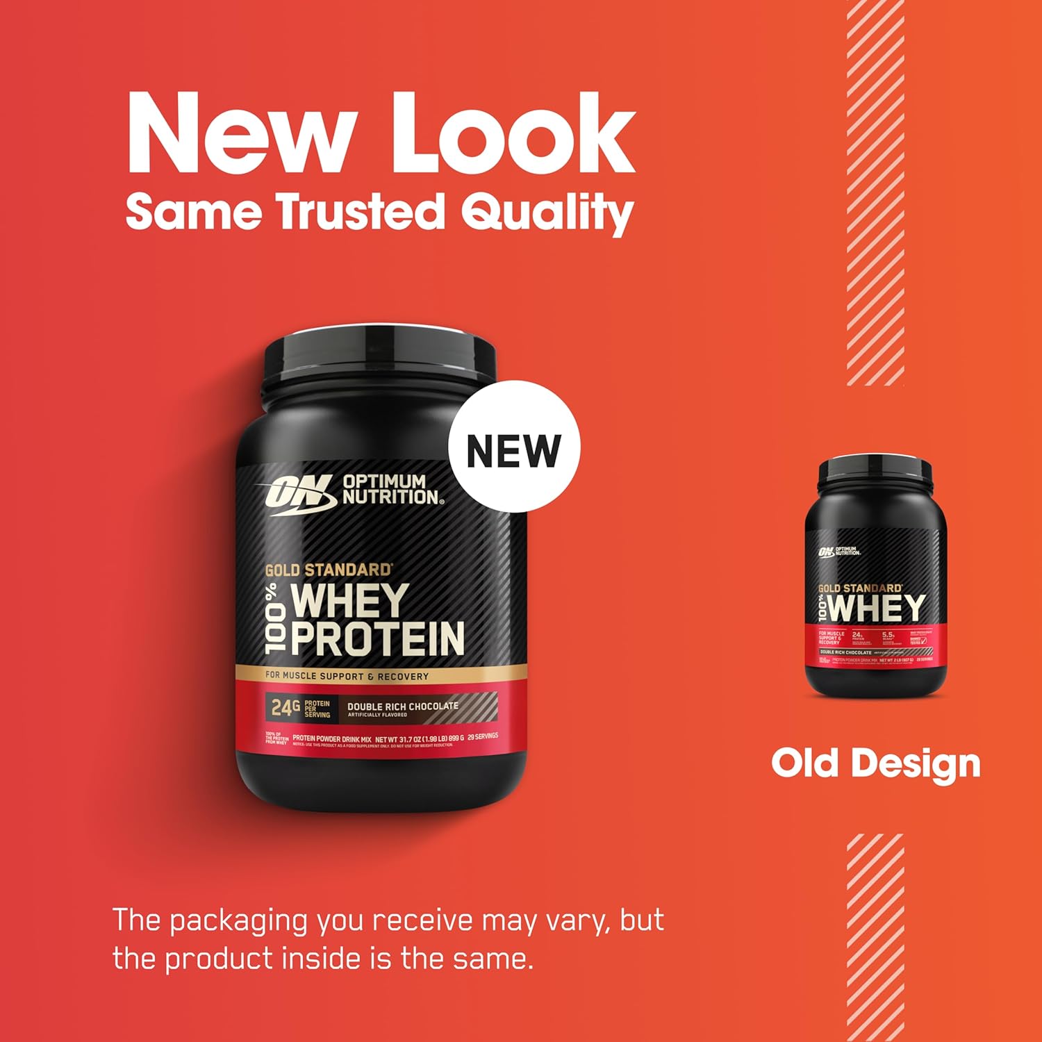 Proteína Optimum Nutrition 100% Whey Gold Standard 2 lb   Double Rich Chocolate