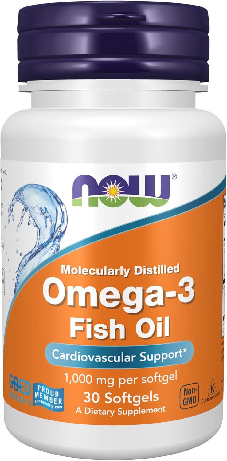 NOW OMEGA 3 1000 MG 30 SOFTGELS