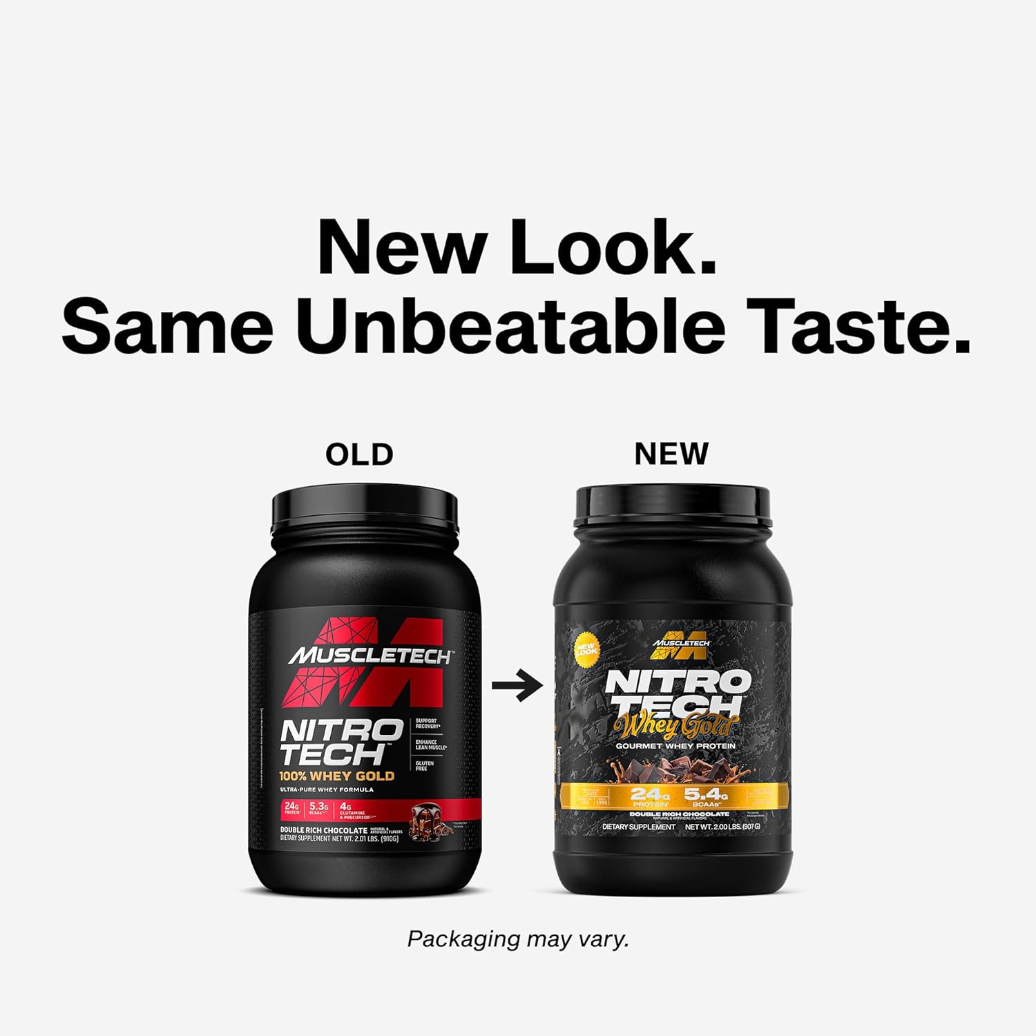 Proteina MuscleTech Nitro Tech 100% Whey Gold Double Rich Chocolate 2 lb