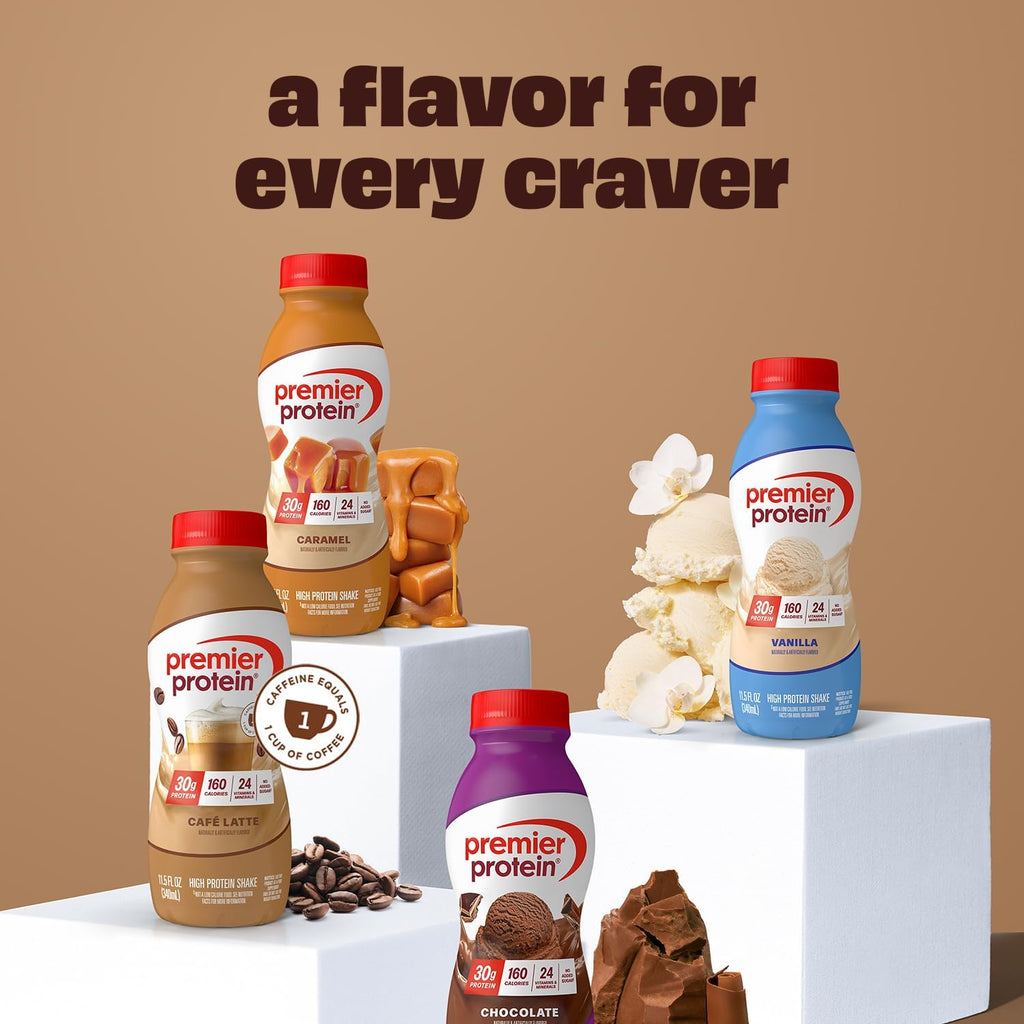 Premier Protein Shake Proteina preparada-  Cafe Latte