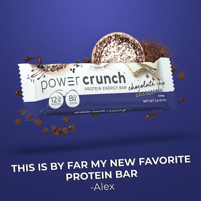 Barrita de Proteína Power Crunch Energy