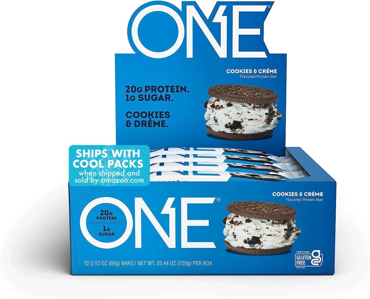 Barrita One de Proteína   Cookies and Cream