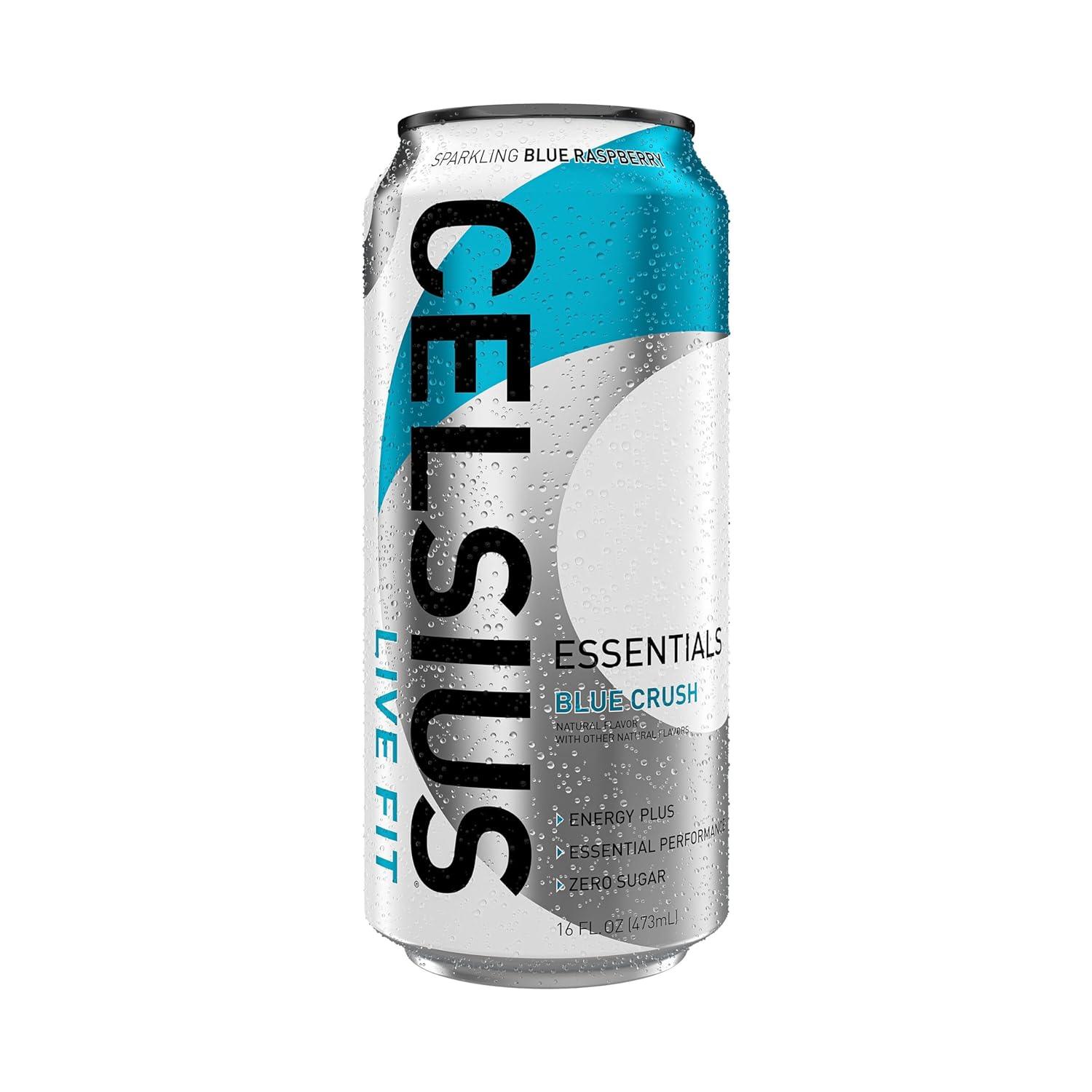 BEBIDA CELSIUS ESSENTIALS BLUE RUSH