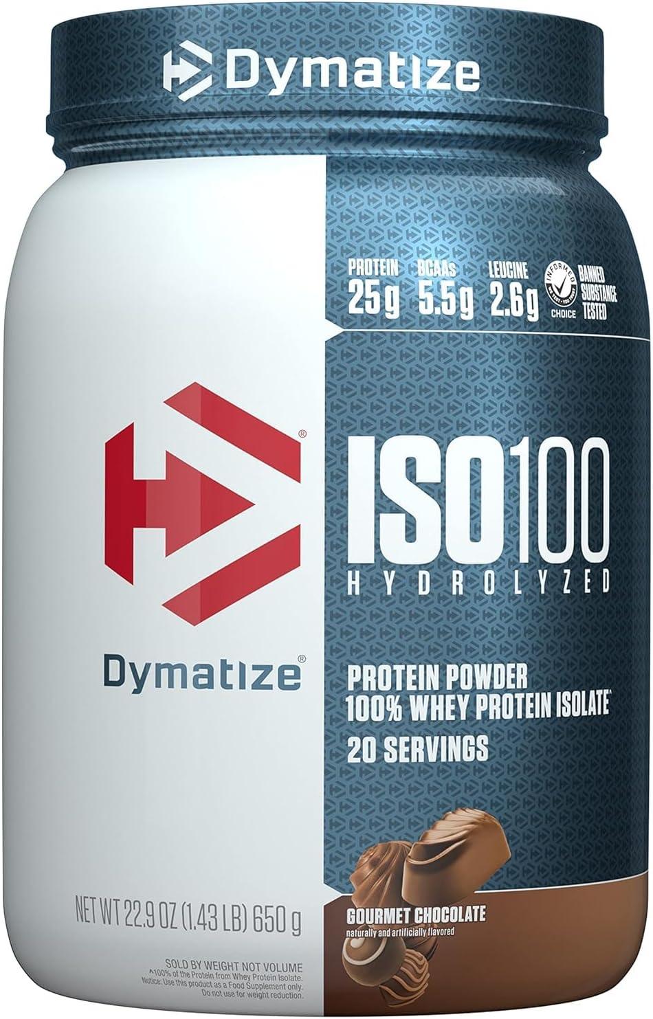 Dymatize ISO 100   20 serv   Gourmet Chocolate