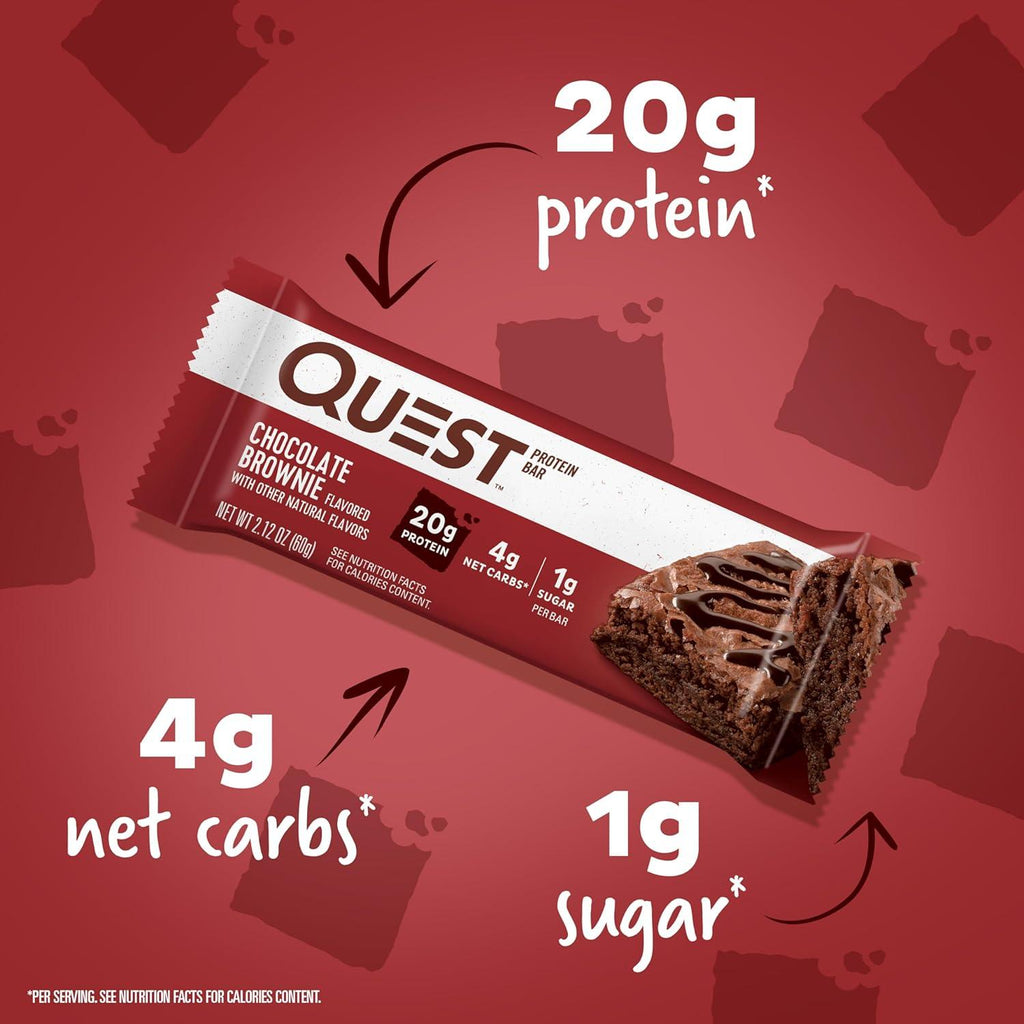Barrita Quest Chocolate Brownie 60g