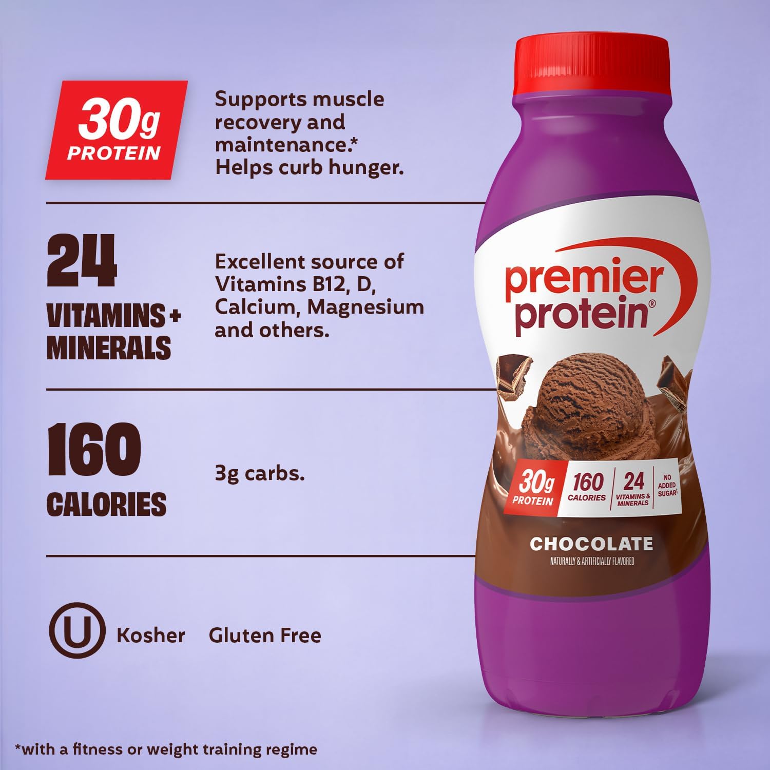 Premier Protein Shake Proteina preparada-  Chocolate