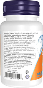 NOW OMEGA 3 1000 MG 30 SOFTGELS