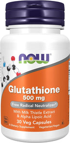 NOW GLUTATHIONE 500 mg   30 Caps