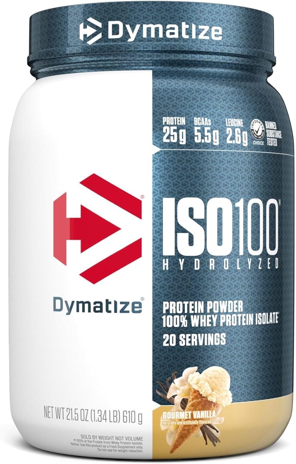 Dymatize ISO 100   20 serv   Gourmet Vainilla