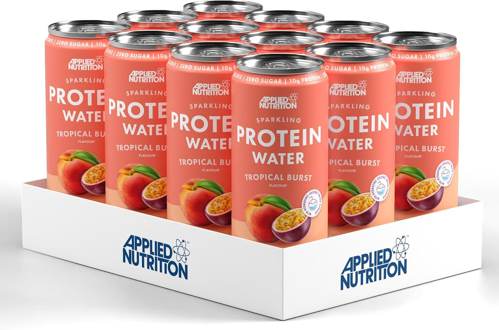 Agua de Proteina Applied Nutrition Sparkling - Tropical Burst