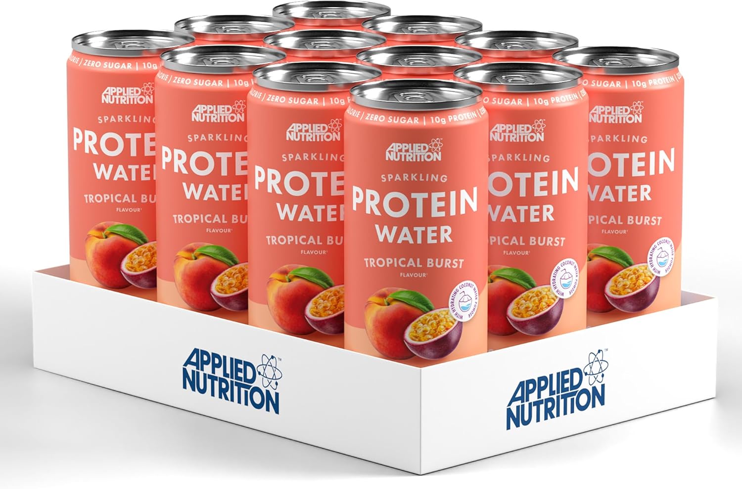 Agua de Proteina Applied Nutrition Sparkling - Tropical Burst