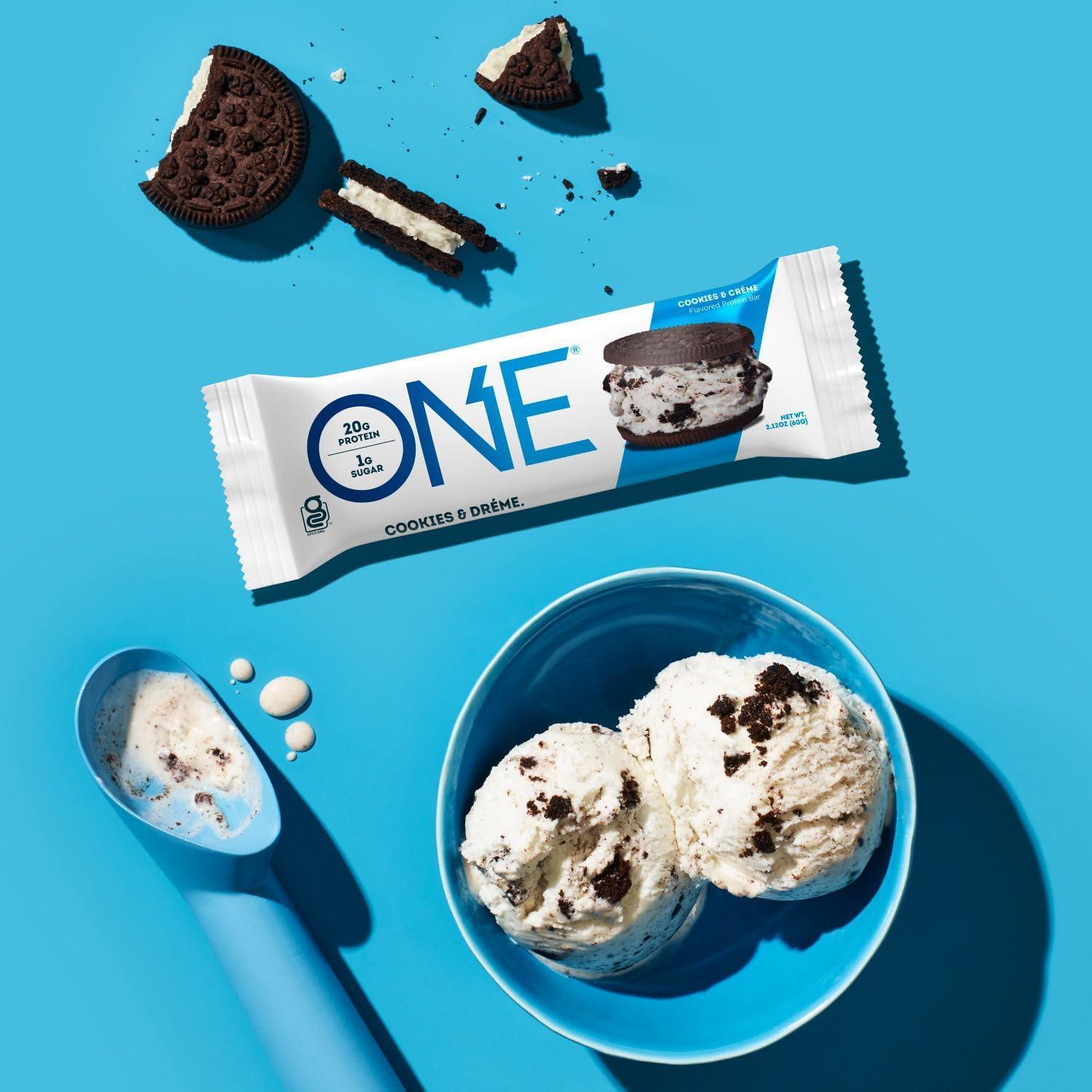 Barrita One de Proteína   Cookies and Cream