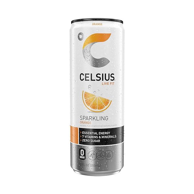 BEBIDA CELSIUS LIVE FIT SPARKLING ORANGE 355ML