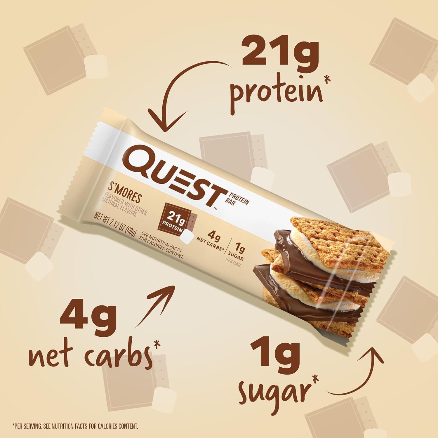 Barrita Quest S´Mores 60 g