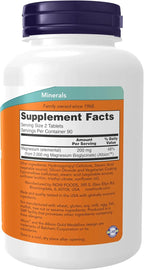 NOW GLICINATO DE MAGNESIO 180 tabs