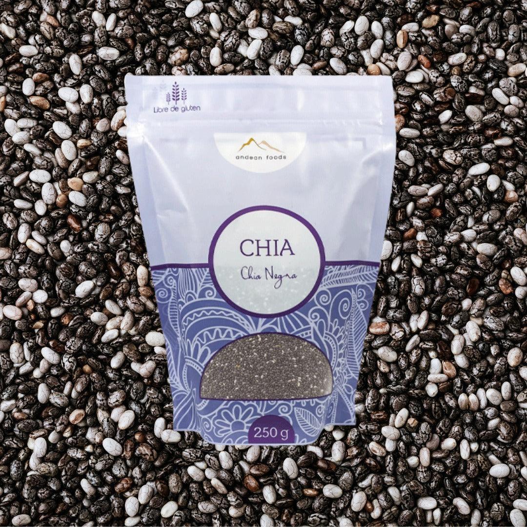 Chia Negra Andean Foods 250 g