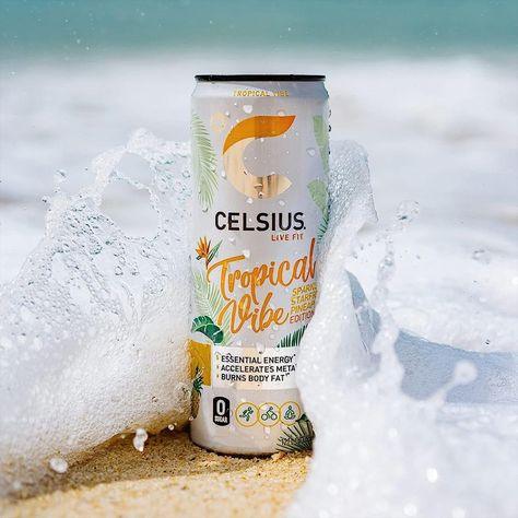 BEBIDA CELSIUS LIVE FIT  SPARKLING TROPICAL 355ML