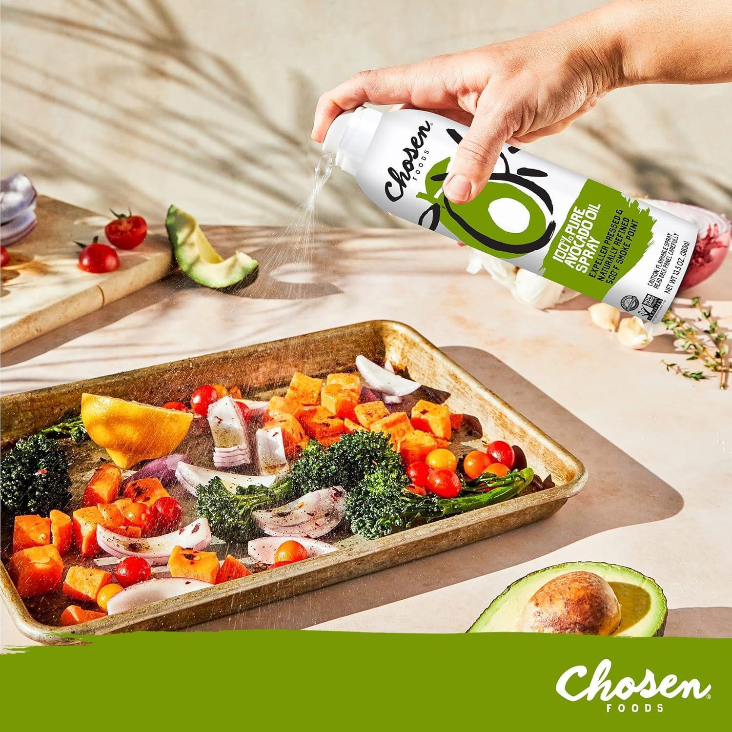 Aceite de Aguacate en Spray Chosen Foods 227 g