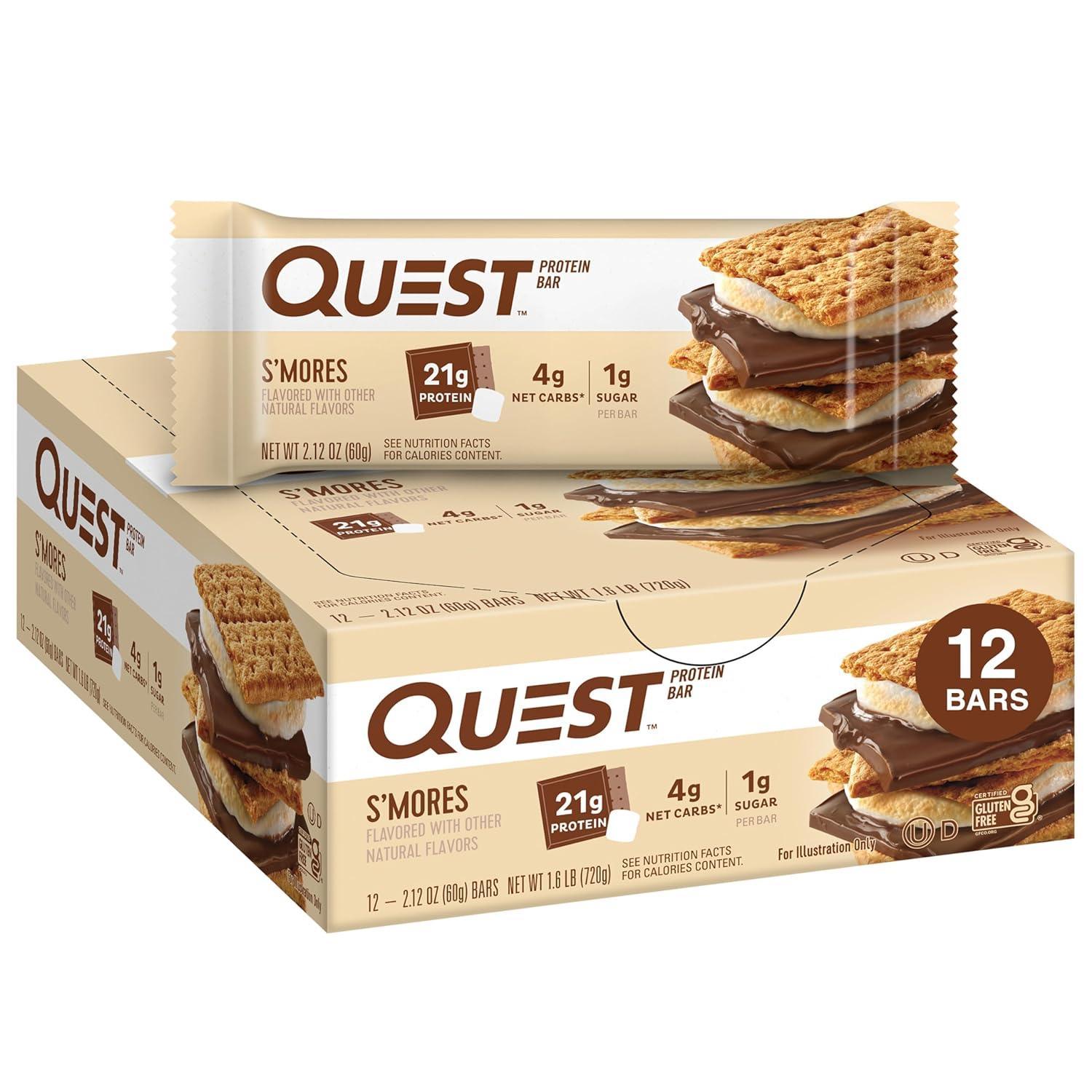 Barrita Quest S´Mores 60 g