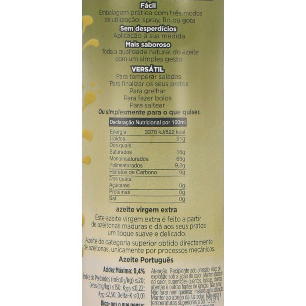 Aceite de oliva en spray Oliveira da Serra 200 ml